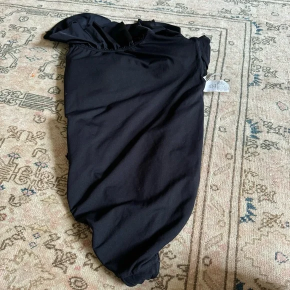 NWOT Trina Turk Black Off The Shoulder One-piece Swimsuit | Size 10 - Picture 9 of 9